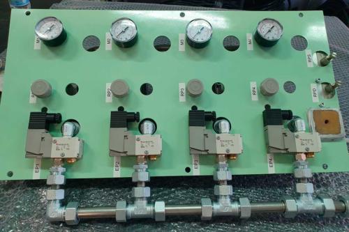 Trenitalia pneumatic panel